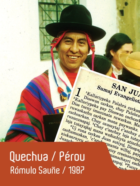 Rómulo Sauhe traduction en quechua